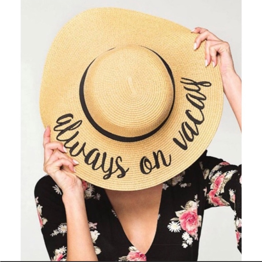 Always on Vaca beach hat